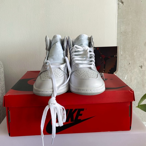 Mens Air Jordan 1 Retro High '85 OG 'Neutral Grey' Sz 8.5 (New) - Picture 4 of 6